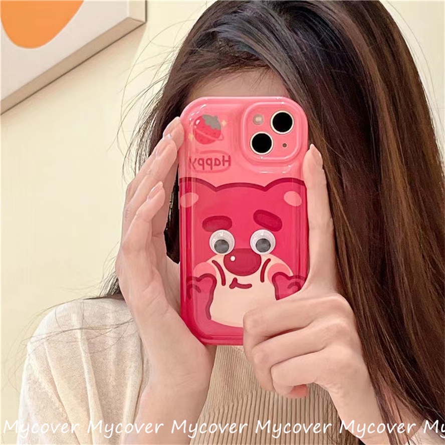 Ốp Điện Thoại Silicon Họa Tiết Gấu / Người Ngoài Hành Tinh Cho iPhone 14 13 12 11 Pro Max X Xr Xs 8 7 6 Plus SE 2020