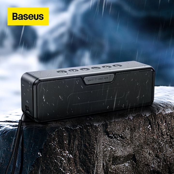 Loa Bluetooth Không Dây Baseus IPX6 Chống Nước 3 Chế Độ Hỗ Trợ Âm Thanh Sống Động