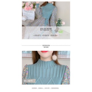 Đầm hoa dáng dài [hàng order]