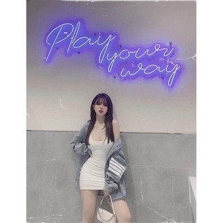 Váy Đầm 2 Dây Body Sexy