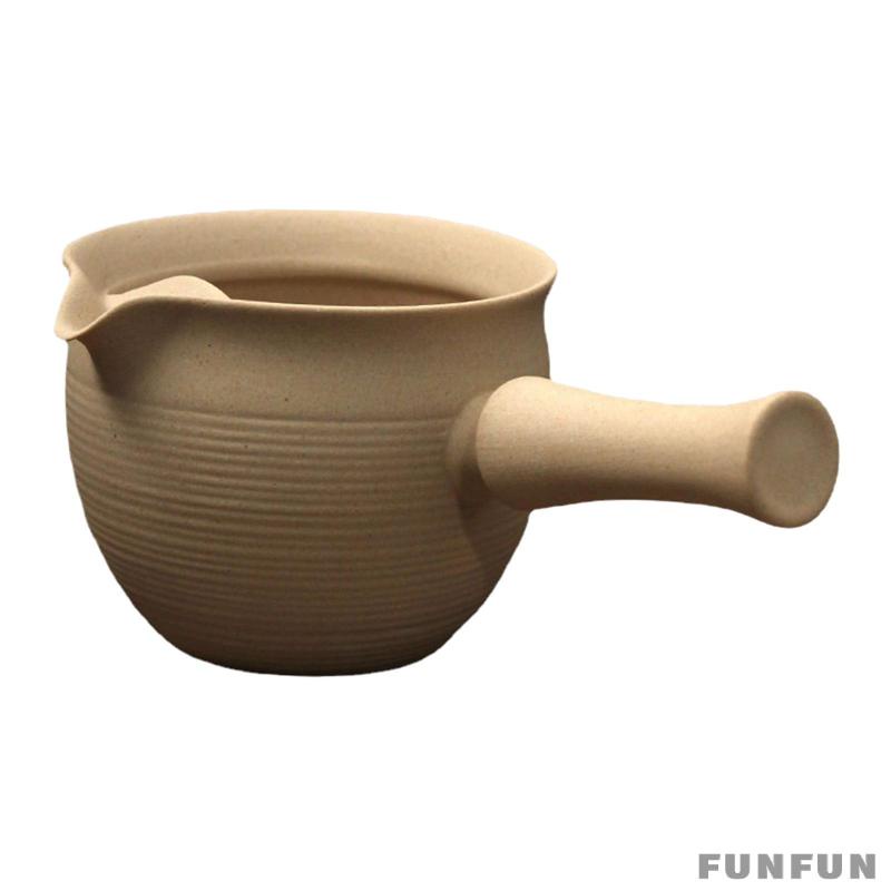 Ấm Trà Bằng Sứ Có Tay Cầm Dung Tích 370ml Phong Cách Trung Hoa Truyền Thống