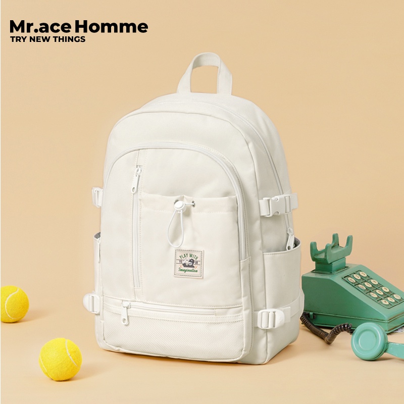 Mr. ace Homme Ba Lô Đi Học Cỡ Nhỏ Đựng Máy Tính Trung Học Cho Nam Và Nữ Sinh Trung Học