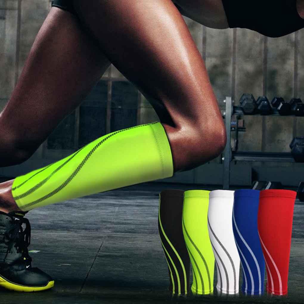 1 Đôi Vớ Nén Bắp Chân Dùng Khi Chơi Bóng Rổ, Chạy Bộ, Đạp Xe Cho Nam Và Nữ