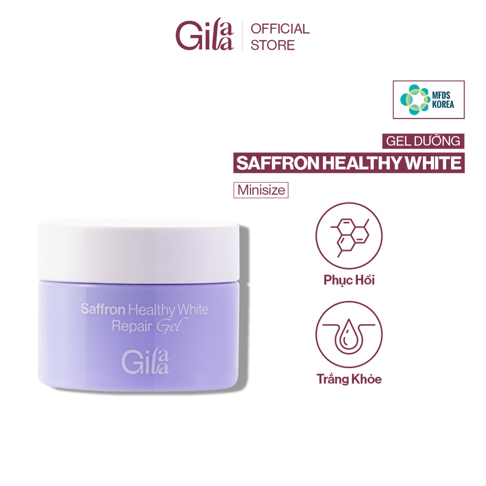 Kem Dưỡng Gilaa Saffron Trắng Khỏe Phục Hồi 10ml