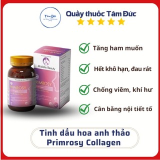 Viên uống tăng cường nội tiết tố nữ Primrosy Collagen, đẹp da, giảm thâm nám