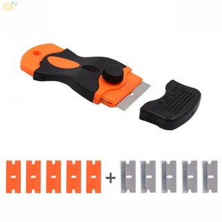 【VARSTR】Razor Scraper Blade 11x 11 pcs Double Edge Sticker Removal Tool Useful