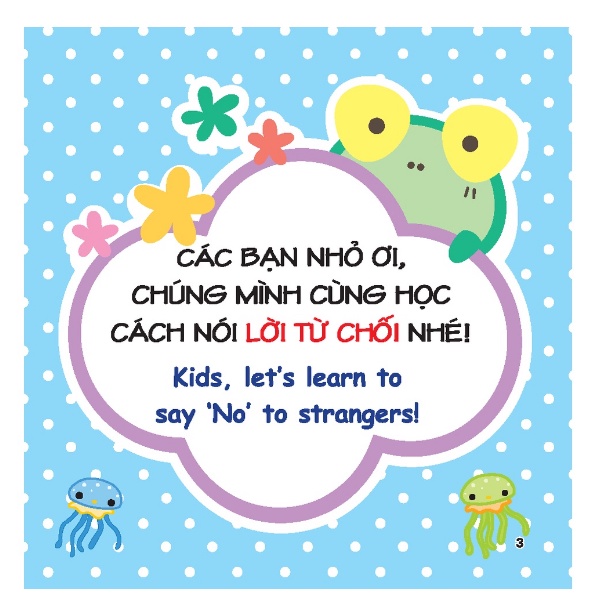 Sách - Rèn luyện kỹ năng giao tiếp bằng tranh cho bé - Lời từ chối (song ngữ Anh - Việt)