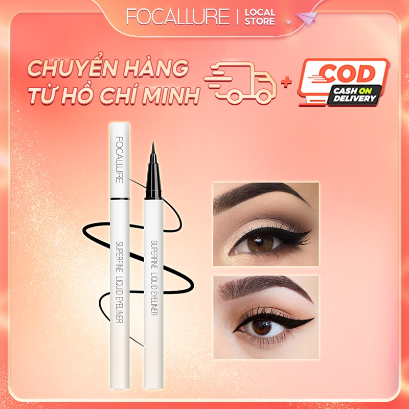 FOCALLURE Bút kẻ mắt nước siêu mượt chống thấm nước 0.6g