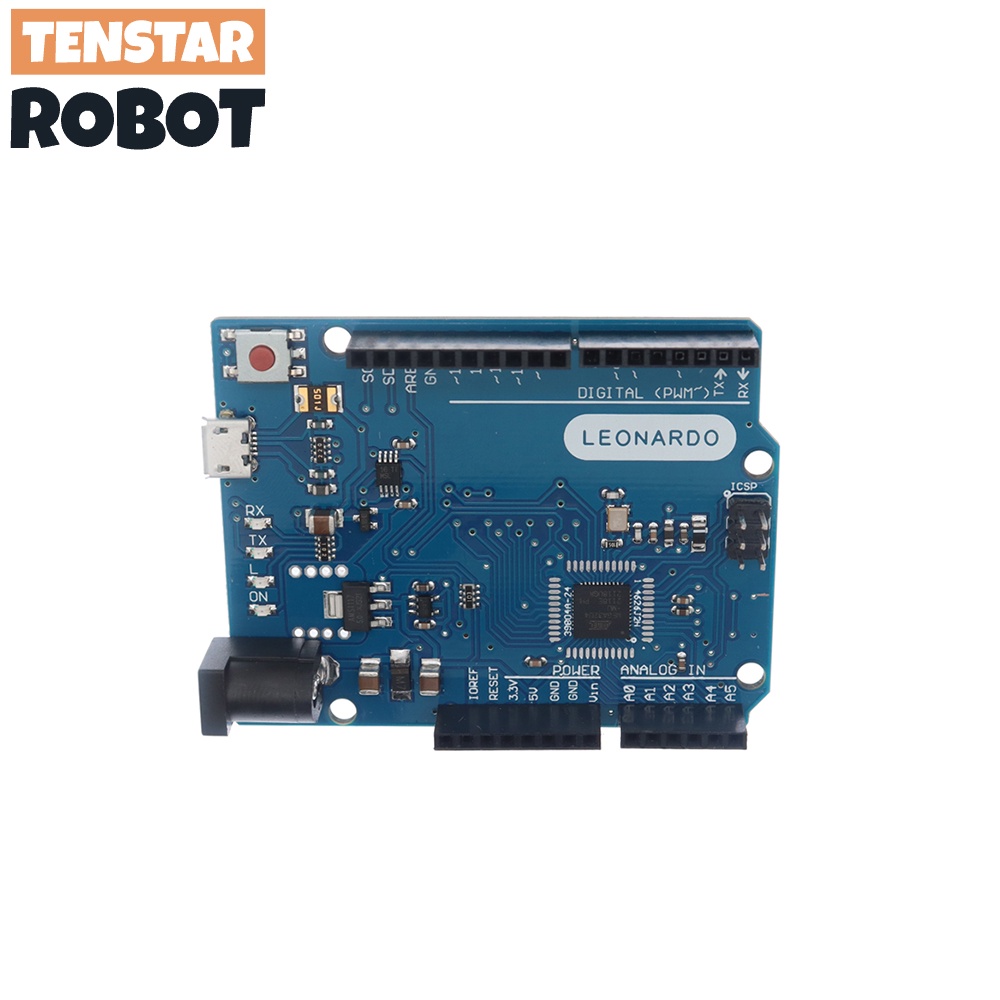 Bảng Mạch Phát Triển Leonardo R3 Atmega32u4 Kèm Dây Cáp USB Dành Cho Arduino