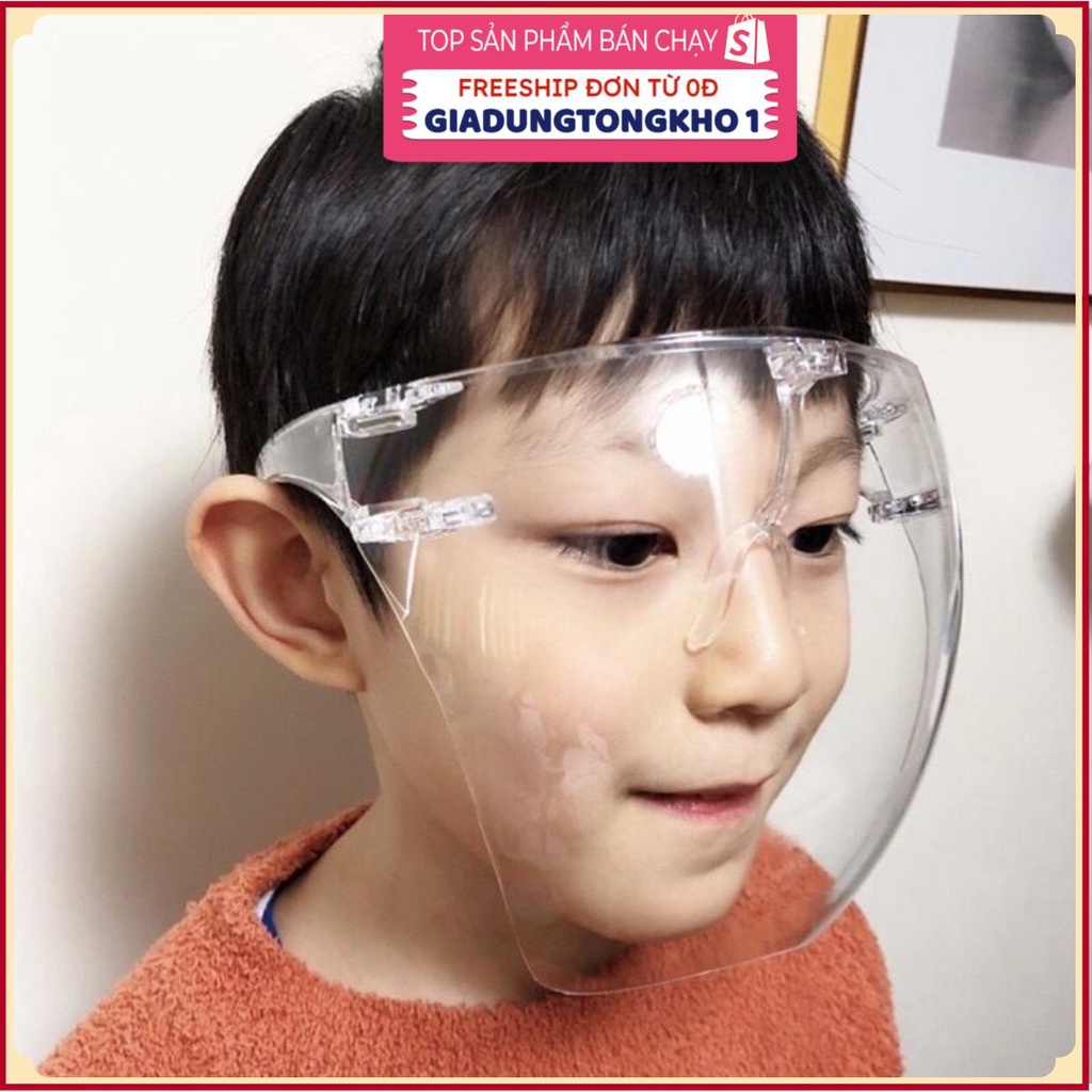 Kính chống giọt bắn trẻ em chắn giọt bắn ngăn ngừa bụi kích thước 5x12x16cm Giá Rẻ