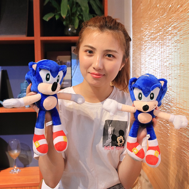 Thú nhồi bông nhím Sonic/Knuckle/Tail nhiều mẫu tùy chọn 28/40cm cho bé