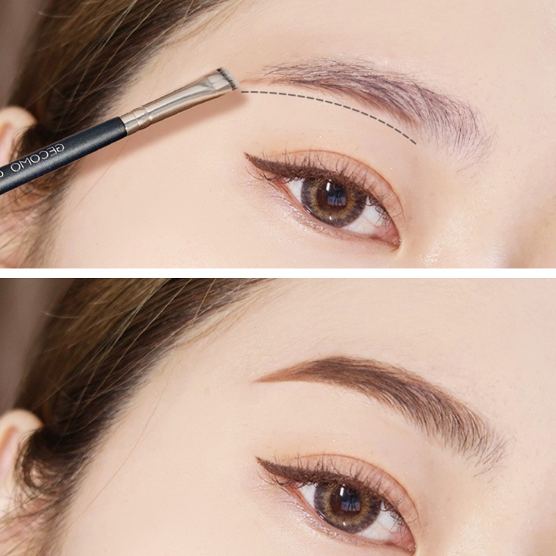 Cọ Trang Điểm Mắt / Lông Mày GECOMO Đầu Tròn Đa Năng Cho Nữ