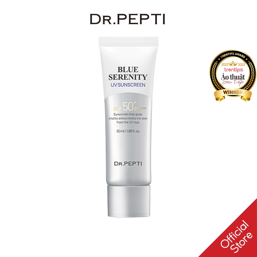 Kem chống nắng Dr.Pepti Blue Serenity UV Suncream (50ml)