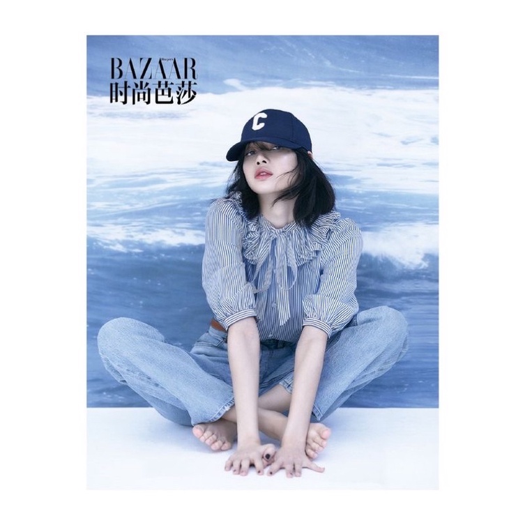 Mũ lưỡi trai C e line giống Lisa Blackpink