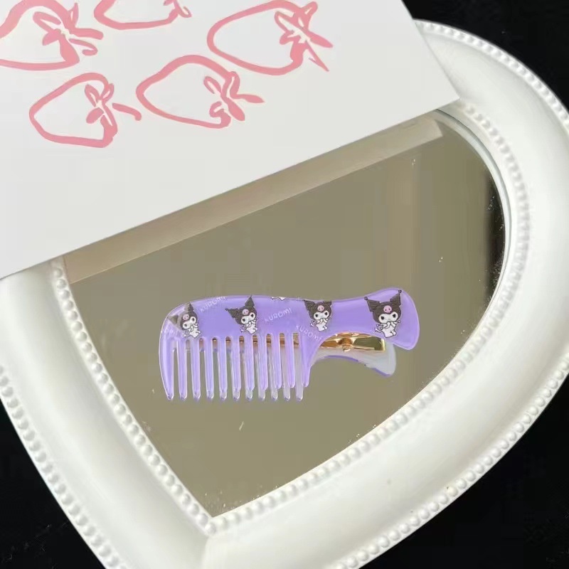 Sanrio Kẹp Tóc Hình Lược Nhỏ Xinh Xắn Cho Bé Gái