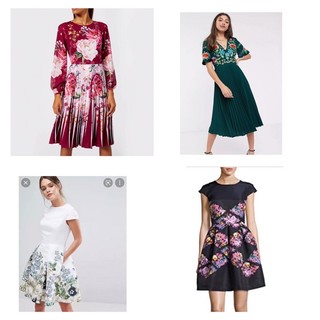 Các mẫu đầm hoa Ted Baker size 2.