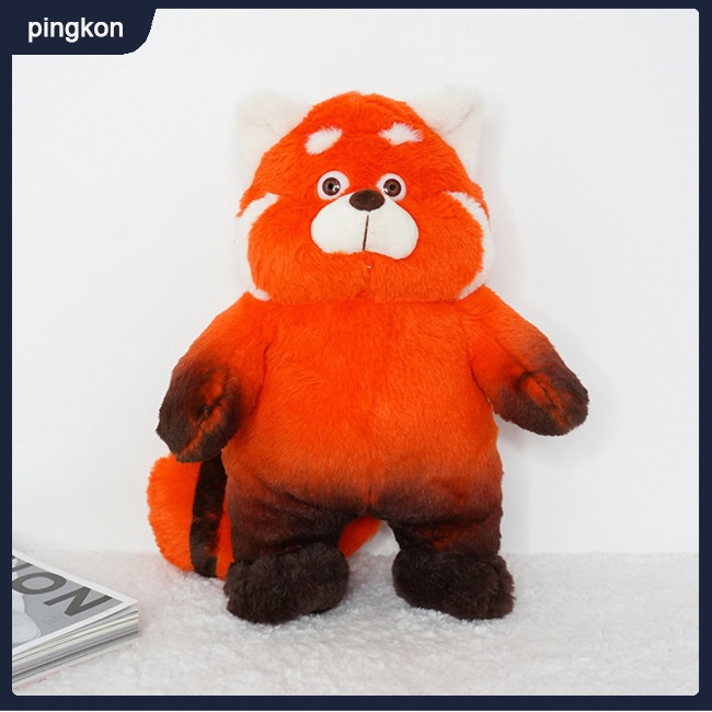 Đồ chơi nhồi bông Hình Gấu Trúc Đỏ 40cm Mềm Mại Cho Bé