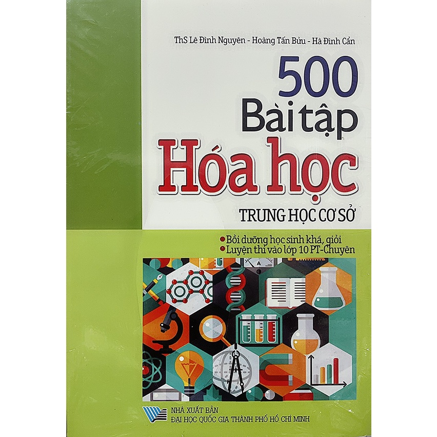 Sách - 500 bài tập Hóa Học Trung học cơ sở