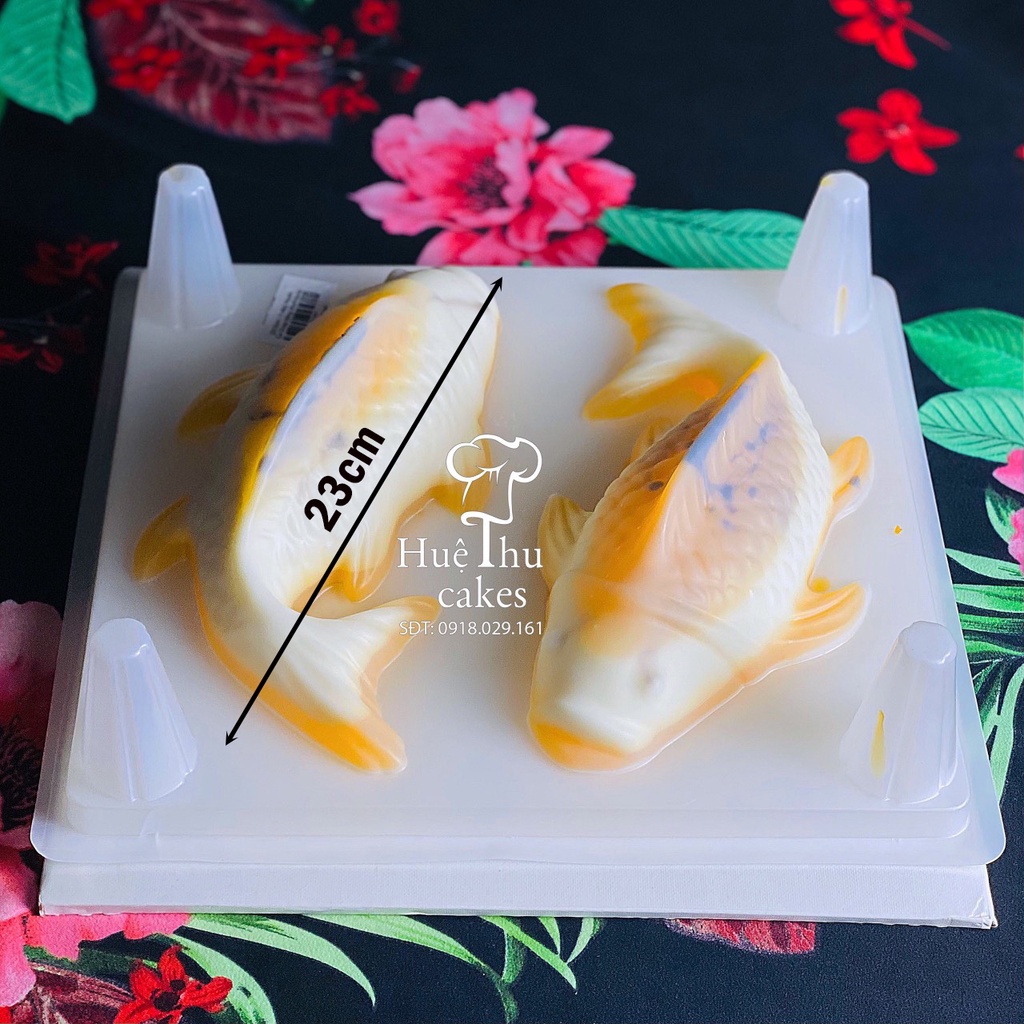 Khuôn Cá Chép / Cá Kol bằng nhựa  dùng đổ rau câu, nhấn xôi