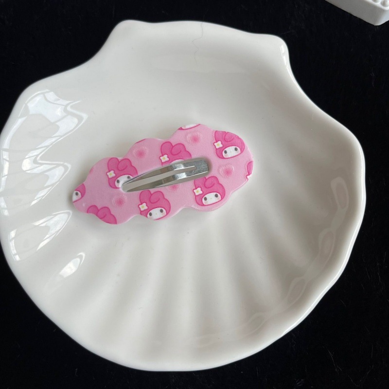 Kẹp Tóc Hình Đám Mây Sanrio Ngọt Ngào Dễ Thương Phong Cách Mới