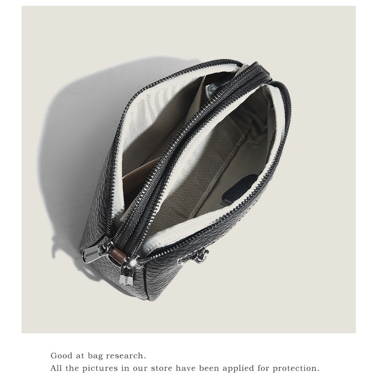 Túi Xách Da Bò Thật Hai Lớp Thời Trang Mới 2023 Dễ Phối Đồ Cho Phụ Nữ Trung Niên