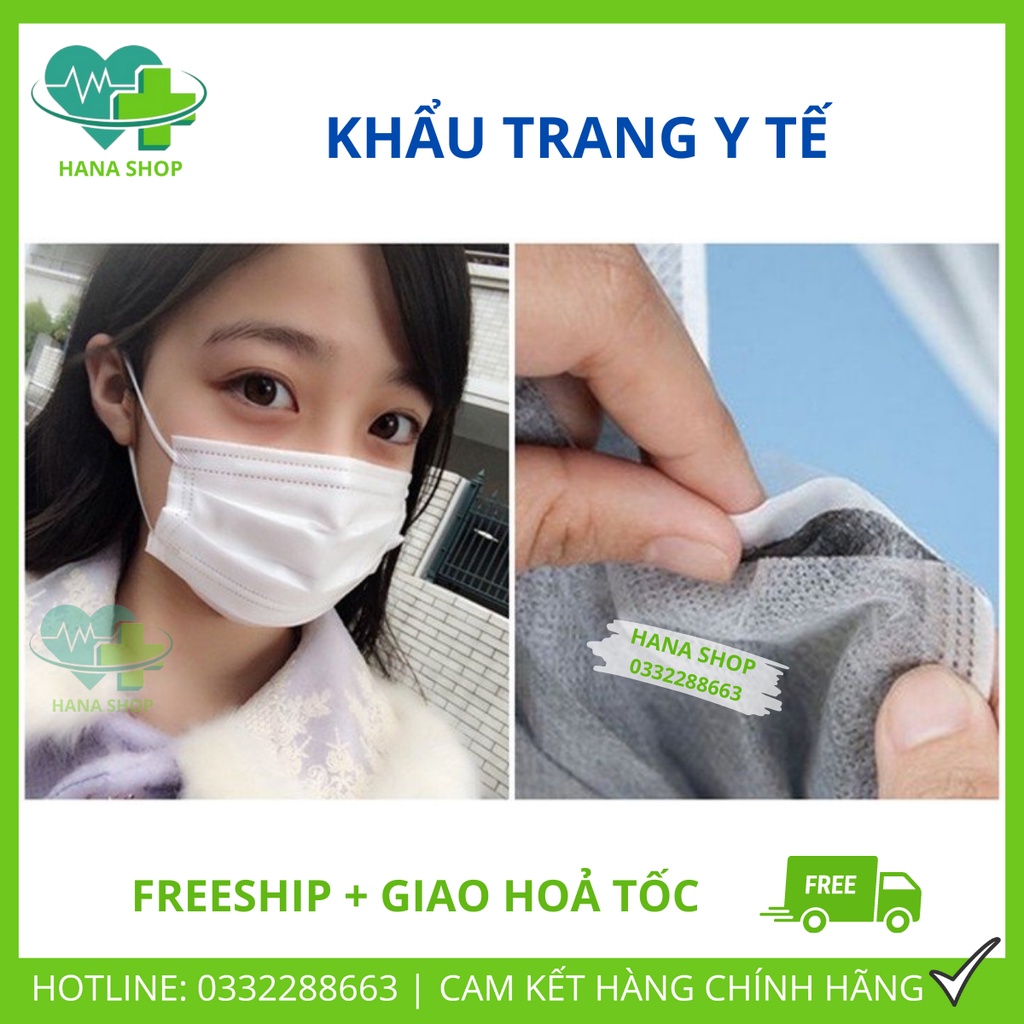 [Set 50 Cái] Khẩu Trang Y Tế Thái Lan Mask 4 Lớp Dày Dặn, Hàng Cao Cấp Chính Hãng Có Logo Kiểm Định Chất Lượng