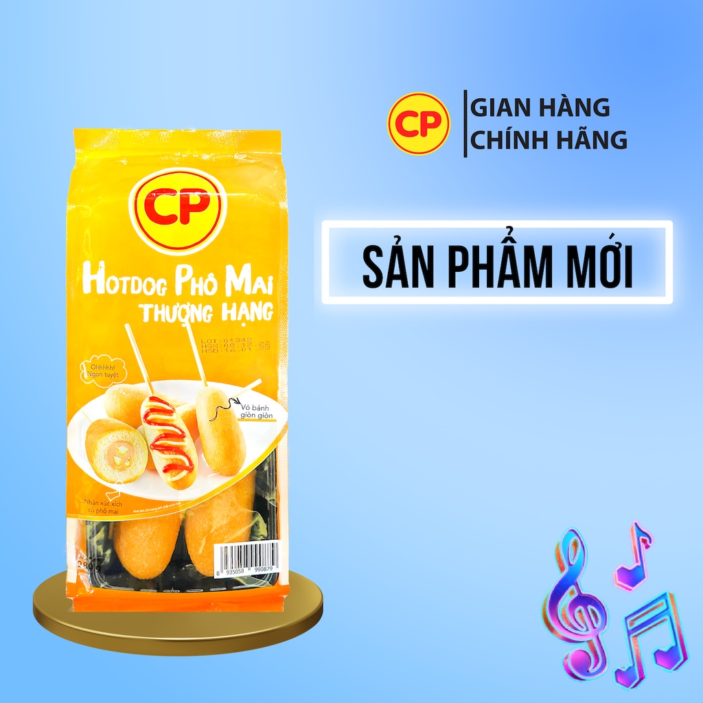 HN-sieure Hotdog Phô Mai CP Thượng Hạng 280g