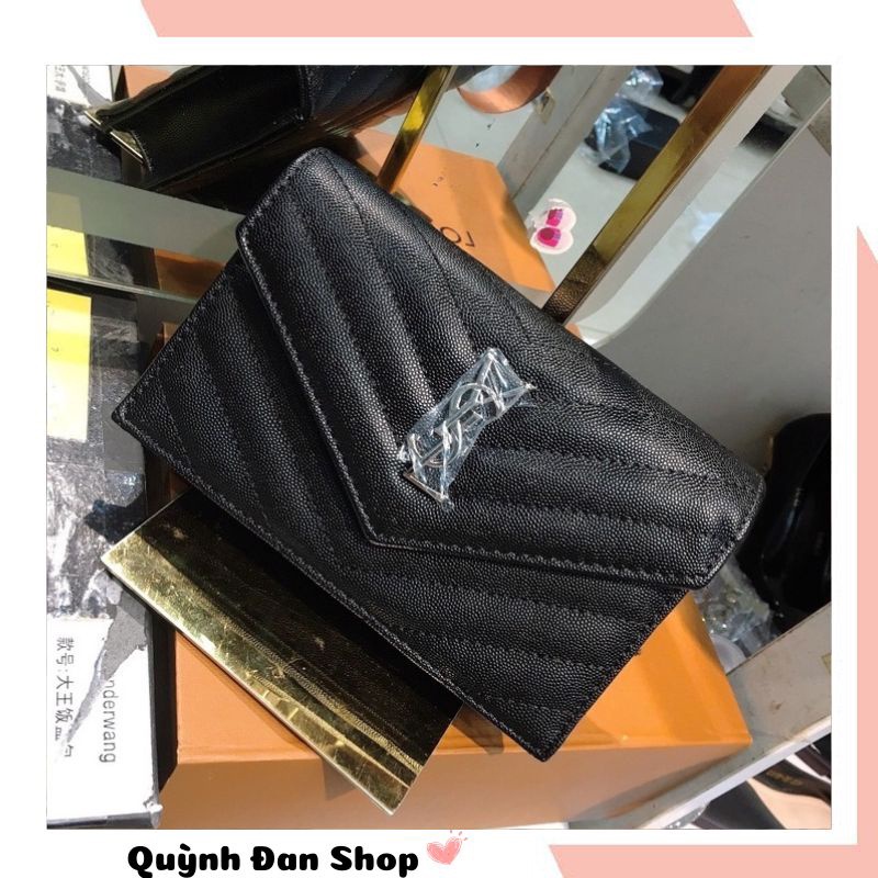 Túi xách nữ đeo chéo họa tiết sọc V da hạt thời trang cao cấp