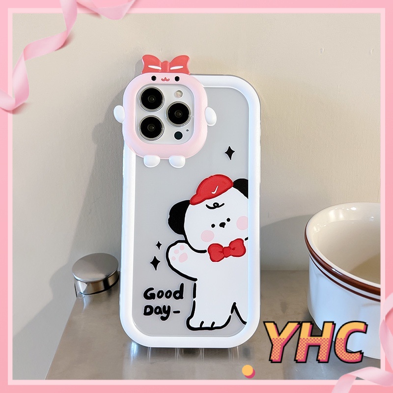 Ốp lưng Ống kính quái vật nhỏ nơ phim hoạt hình dễ thương iPhone 6 / 6S / 6splus / se / 7 / 7plus / 8 / 8plus / X / xs / xsmax / 11 / 12 / 13 / 14 / Plus / Pro /pro max-6005