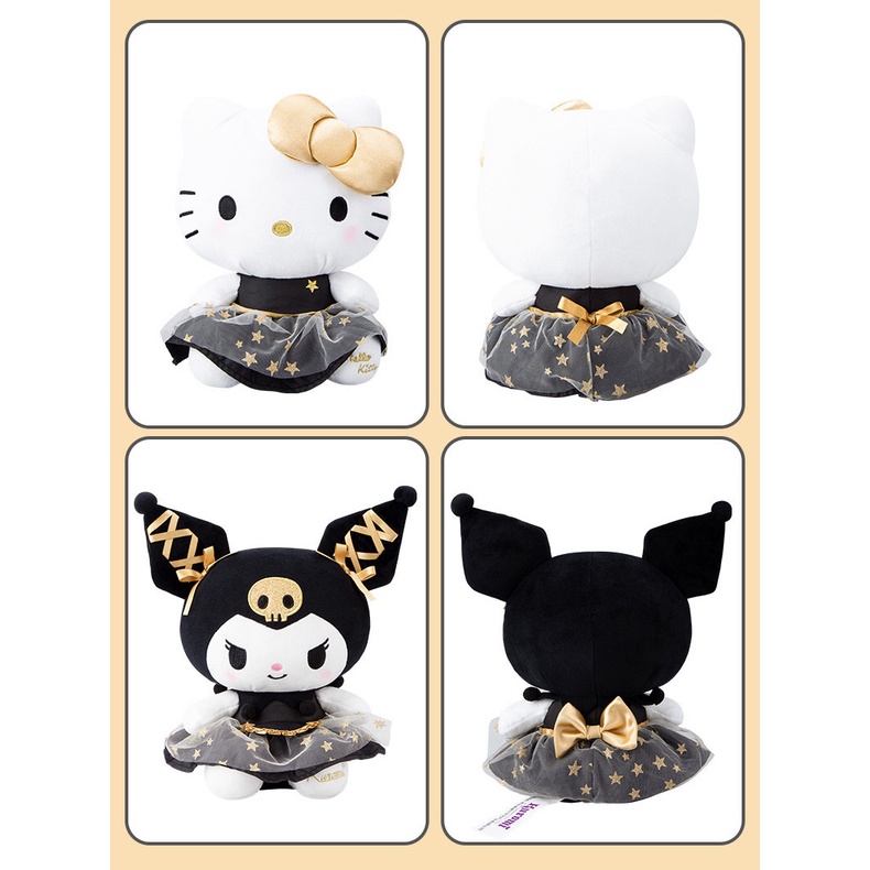 Sanrio Black Gold Series | Sanrio bông ủy quyền chính hãng - Hàng mới 100%