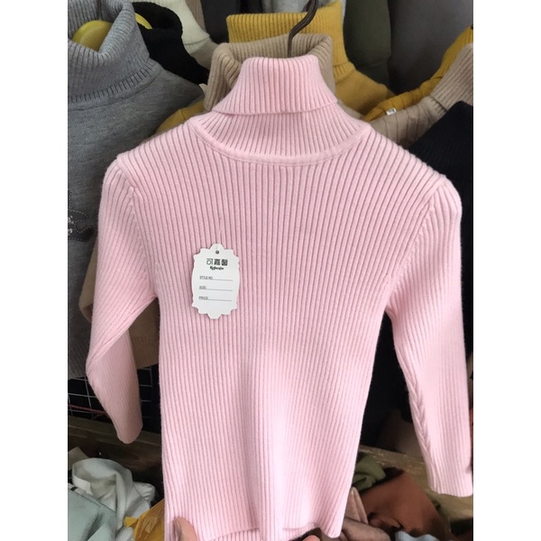 Áo Len Tăm Cho Bé / Áo Len Cao Cổ Cho Bé 8-28kg