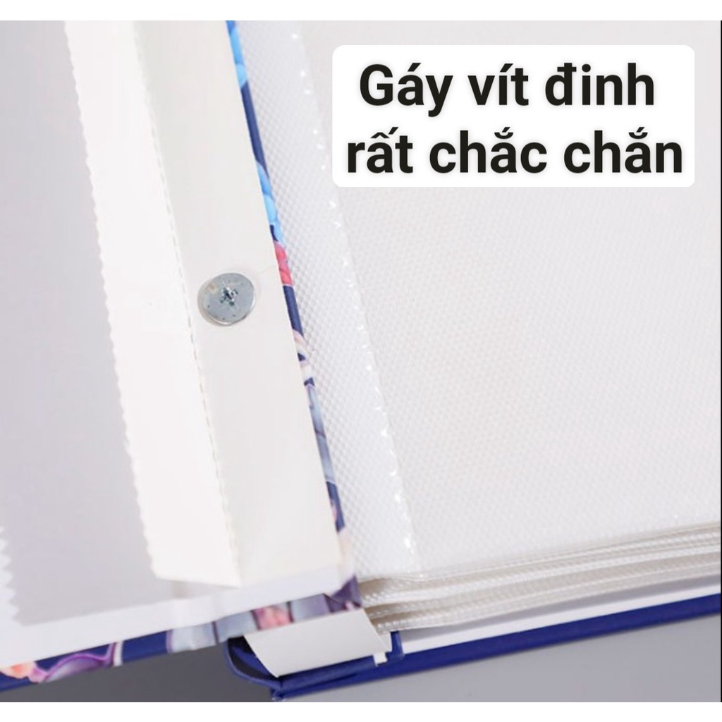 Album đựng 500 ảnh hỗn hợp đựng được 10 ảnh 15x21 và 490 ảnh 10x15 có hộp cao cấp tại Tiệm ảnh Minh Thành