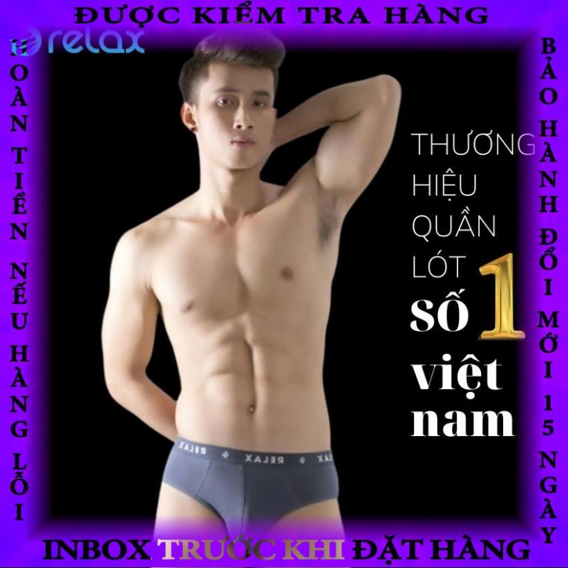 quần lót nam relax underwear thun lạnh cao cấp chính hãng, quần sip nam rltk22 hanthanh