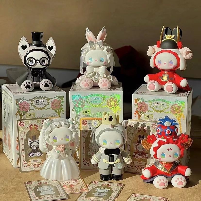 Đồ trang trí Búp Bê Emma 'S Wedding Series 120%