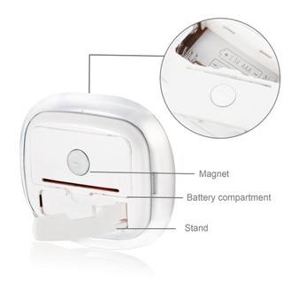 LESHP LCD 4 Digits Display Digital Magnetic Back Kitchen Timer Countdown Timer.