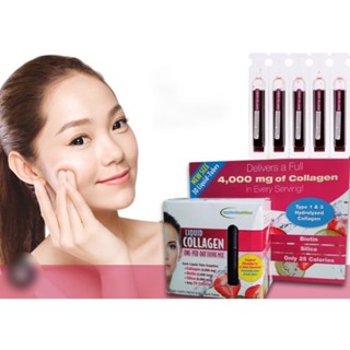   Chỉ Bán Hàng Mỹ  Nước Uống Đẹp Da LIQUID COLLAGEN - Collagen Uống Dạng Nước Mỹ 30 Ống 