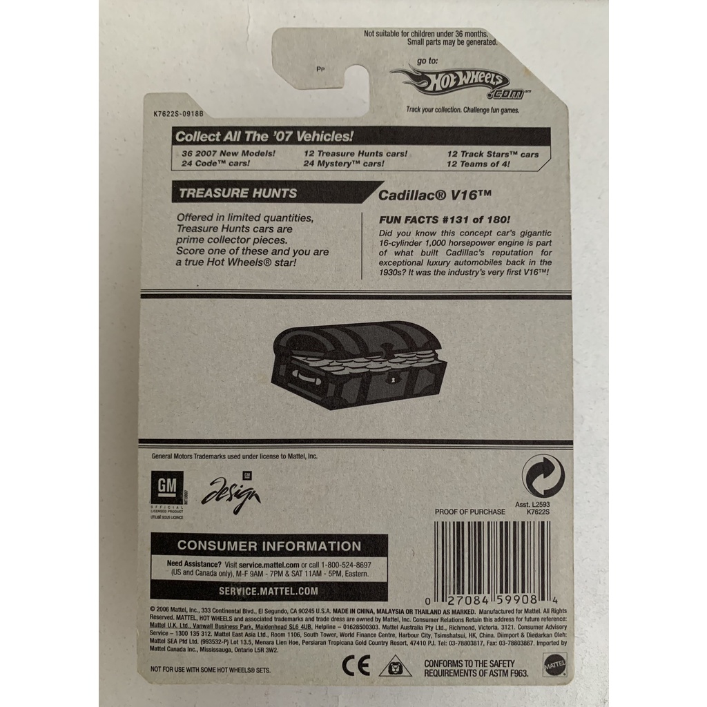 Hot Wheels Cadillac V-16