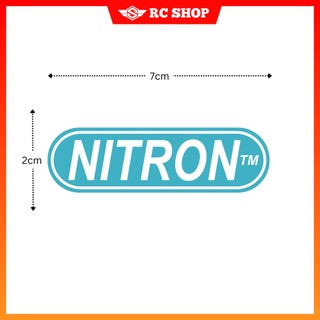 Tem NITRON Dán Xe Siêu Ngầu [7cm x 2cm]