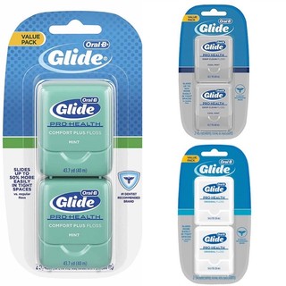 Chỉ nha khoa Oral-B Glide vĩ 2 hộp [ 2*40m, 2* 50m] của Mỹ