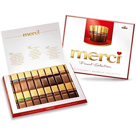 Kẹo Sô cô la  Chocolate  Storck merci Petits 250gr