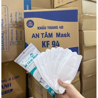 Thùng khẩu trang an tâm kf94 4d mask chất lượng 30 bịch/ thùng