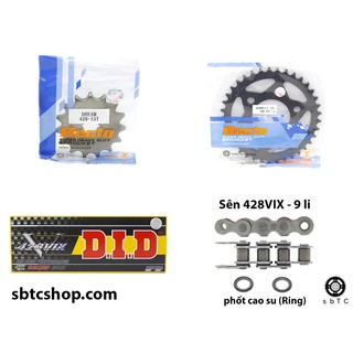 NSD Nhông dĩa Recto sên TFX DID phốt cao su Benelli TNT125 TNT 125 chính hãng