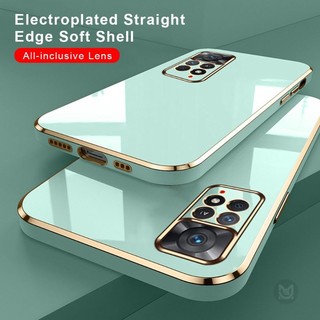 Ốp Điện Thoại Silicon Dẻo Tráng Gương Sang Trọng Chống Sốc Cho Xiaomi Redmi Note 12 11 10 9 Pro 11S 10S 9S