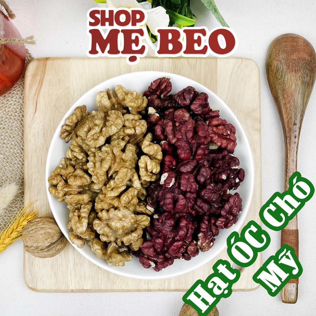 500Gr Hạt Óc Chó Mỹ Nhập Khẩu Shop Mẹ Beo