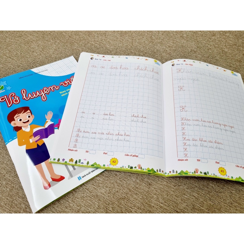 Sách - Bộ Vở Luyện Viết Lớp 1 – Theo Chương Trình Sách Giáo Khoa Mới 2021 – Tủ Sách Kết Nối Tri Thức