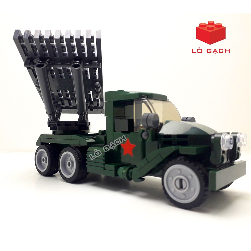 Bộ xếp hình Pháo phản lực BM-13 Katyusha Liên Xô Chiến tranh thế giới 2 WW2