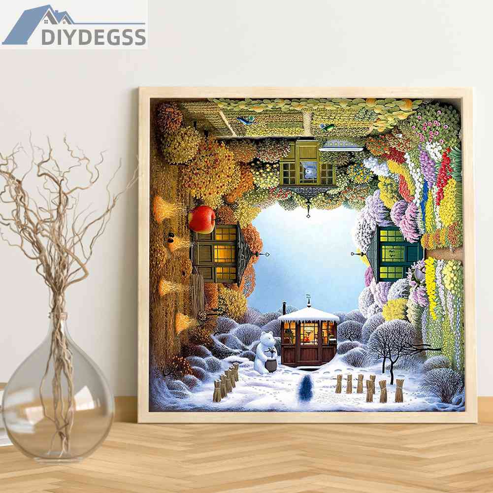 Toàn Bộ Bộ Tranh Thêu Chữ Thập Tự Làm 11CT