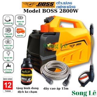 Máy rửa xe boss 2800w model mới 2023