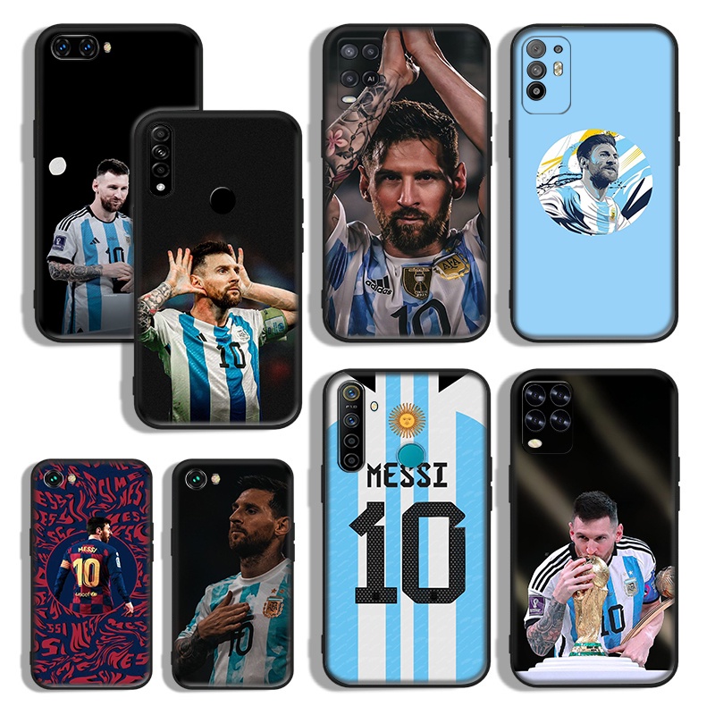 Ốp Điện Thoại Mềm Chống Rơi Hình Lionel Messi Cho OPPO Reno 5 6 7Z Pro Plus WE45