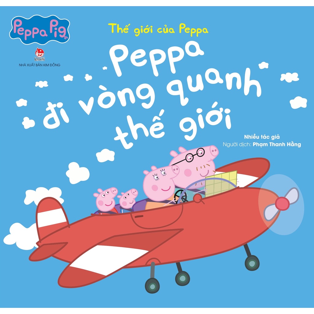 Sách - Thế giới của Peppa - Peppa đi vòng quanh thế giới